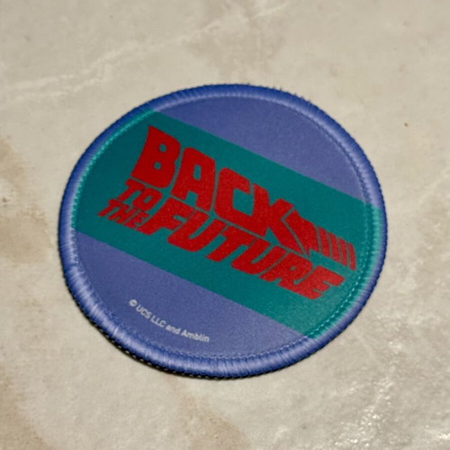 Back to the Future Hoverboard Desk Mat and Coaster set like new