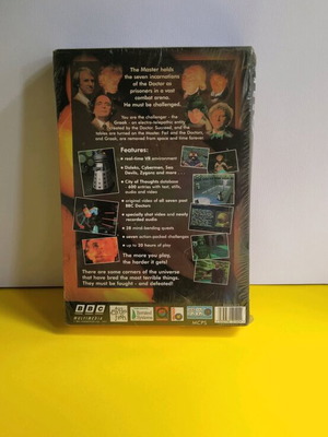 Doctor Who PC CD-ROM παιχνίδι σφραγισμένο σαν καινούργιο