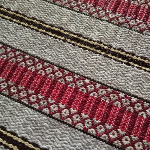 Plastic runner rug like new, 67x187 cm