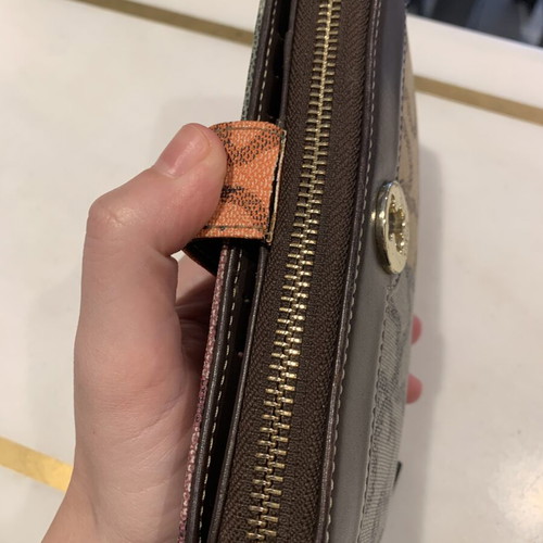 Tous wallet used, multicolor