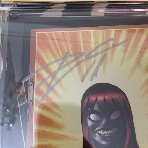 Venom 1 signed by Donny Cates, CGC graded 9.4, Marvel Comics