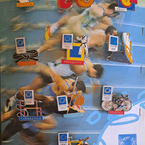 Athens 2004 Olympic Games pins new, sports series set of 28