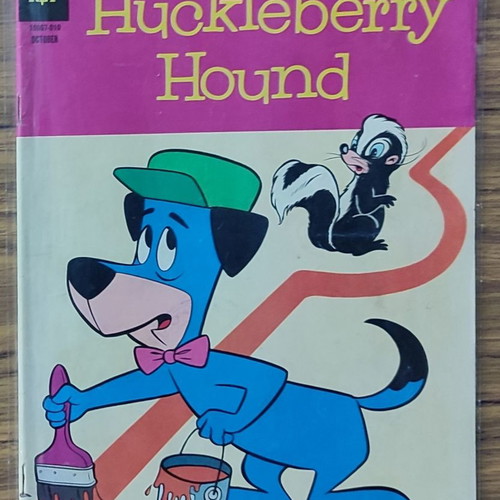 Huckleberry Hound comic used, Gold Key 1962