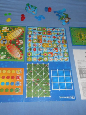 10 in 1 Clementoni games used, complete set