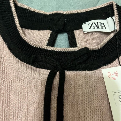 Zara blouse pink new
