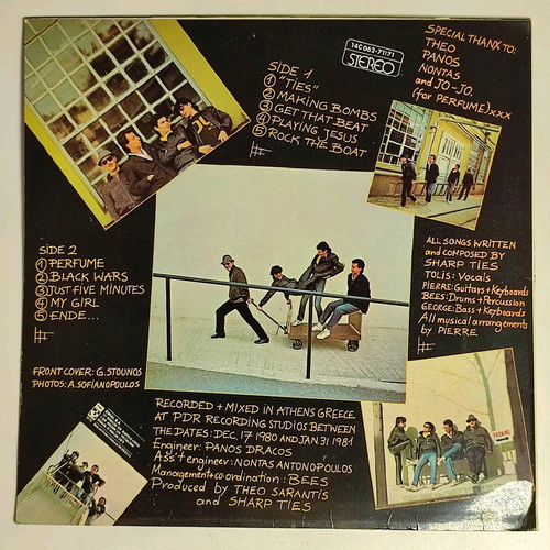Sharp Ties Get That Beat vinyl used, 1981, rock album