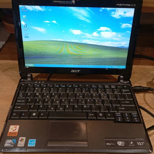 Mini Laptop Acer AO531h-0bj used with Windows XP