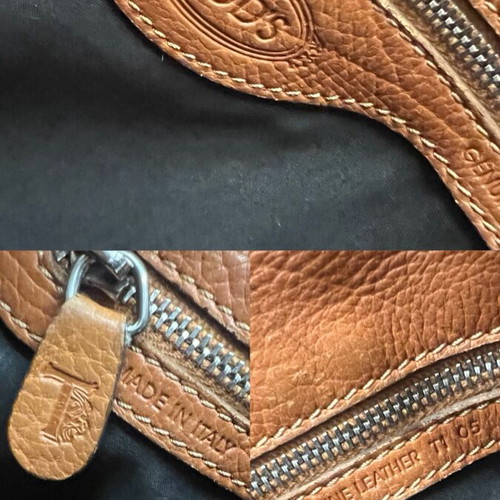 Tod's brown leather shoulder bag
