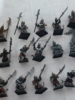 Warhammer Skaven Stormvermin Full Command Group 20 Plastic Figures