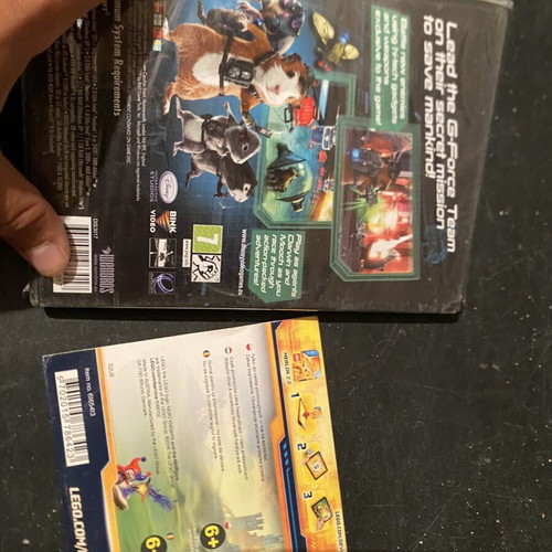 G-Force and Lego Nexo Knights PC games