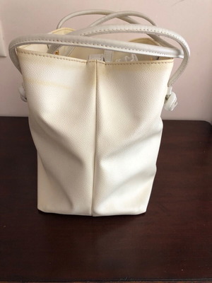 Trussardi shoulder bag used, beige
