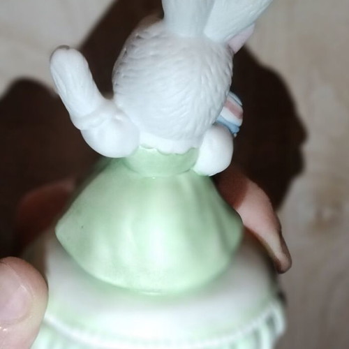 Porcelain Bunny Decorative Figurine New