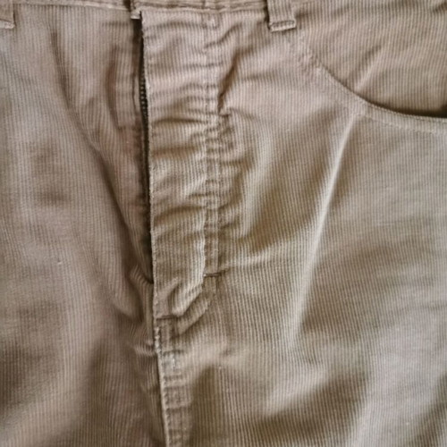 Corduroy skirt, beige camel color, size XS