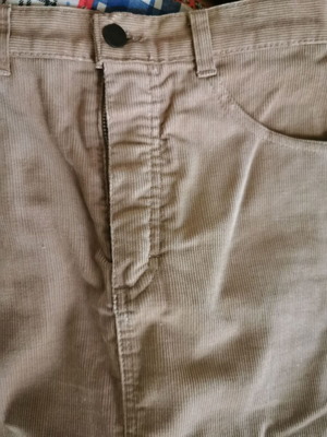 Corduroy skirt, beige camel color, size XS