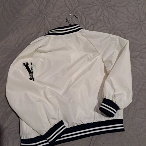 Varsity kids jacket Lousy Livin new, white and blue