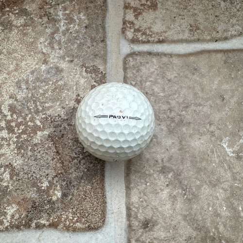 Titleist 4 golf ball used