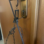 Greengrocer's scale used decorative