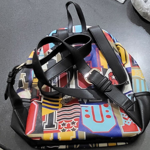 Authentic Love Moschino Multi Graphic Backpack (Excellent Condition / Like New)