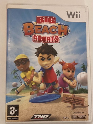 Nintendo Wii Big Beach Sports μεταχειρισμένο σε καλή κατάσταση