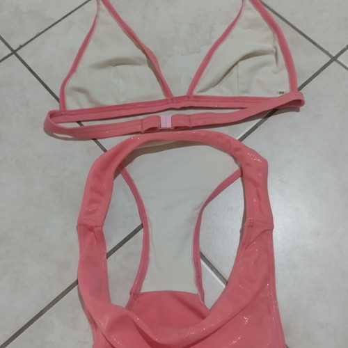 Bikini S salmon pink set like new, Stars