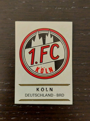Koln Deutchland BRD genuine Panini rare 1975 stickers like new