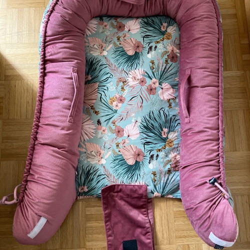 La Milou baby nest used, 100% cotton
