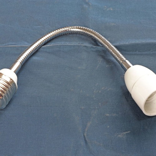 Socket E27 to E14 with flexible extension new