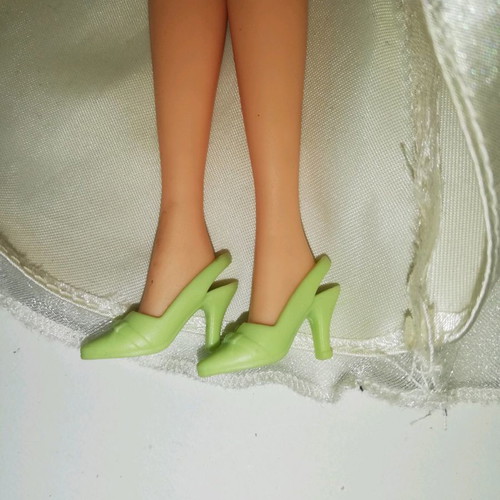 Disney Princess Ariel doll used with wedding braid