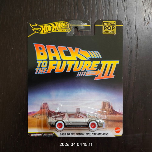 Hot Wheels Back to the Future Time Machine 1955 new