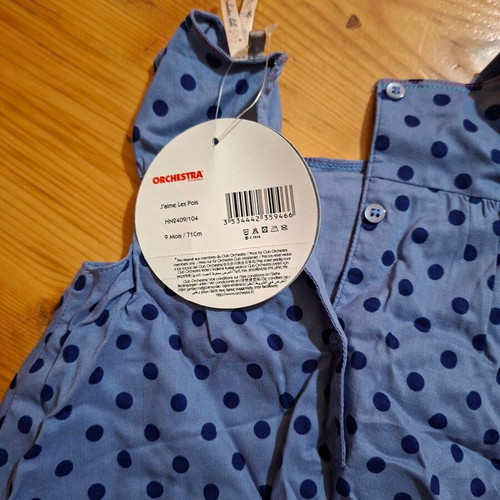 Orchestra baby dress new spring for 9 months