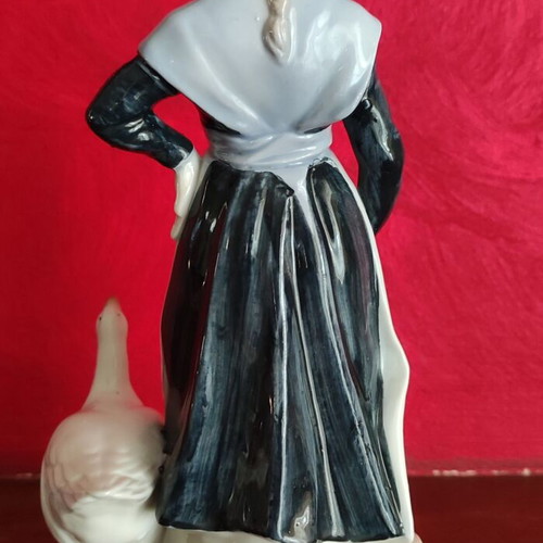 Andrea by Sadek porcelain figure made in Japan 20cm height like new