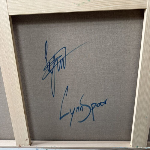 Lynn Spoor Green Oasis 2022 artwork like new