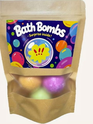 Bath Bombs set of 3, new aromatic bath bombs