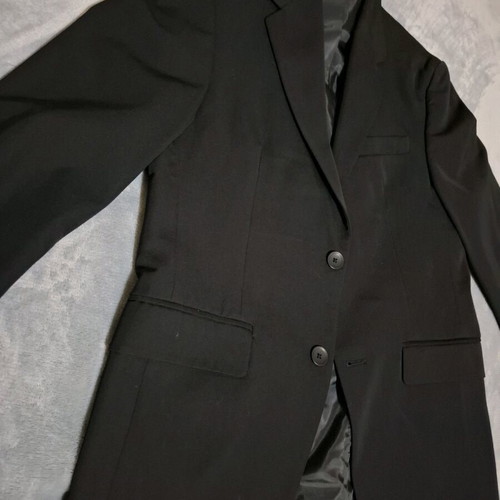 Zara jacket black classic like new, men's size 46