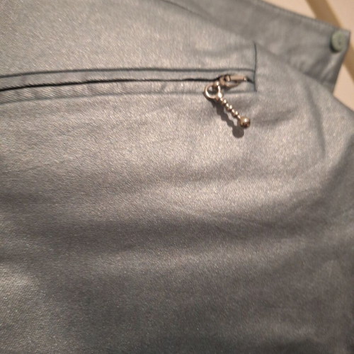 H&M skirt XL blue waxed look like new