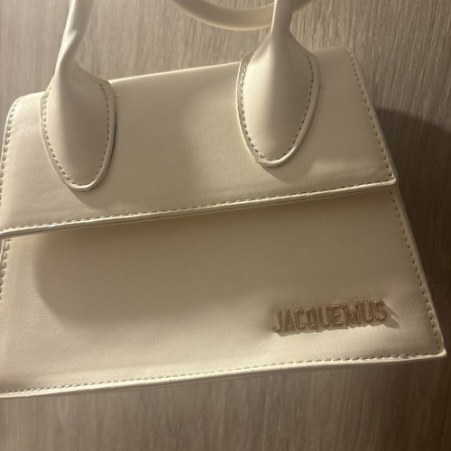Jacquemus white handbag like new