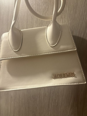 Jacquemus white handbag like new