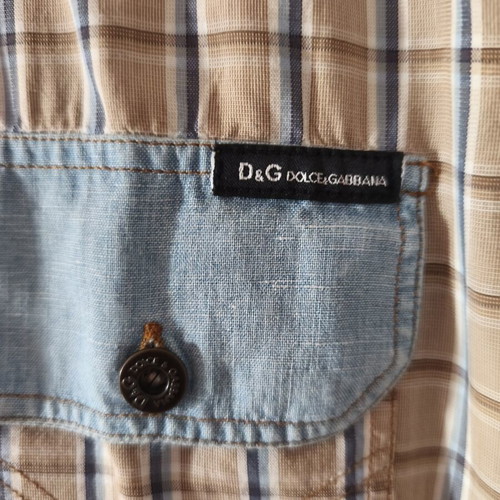 Dolce & Gabbana Vintage Shirt Size L Made in Italy Y2K