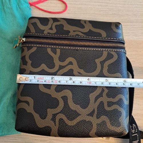 Tous Kaos crossbody bag like new, black and beige