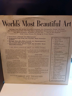 Double vinyl record 50 great moments of music used, classical