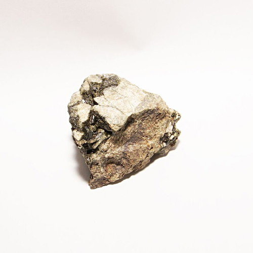 Epidote new with its host rock, size 6 cm