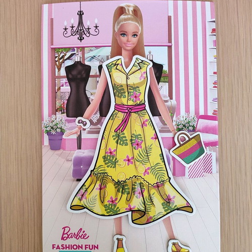 Barbie Fashion Fun magnetic toy like new for kids 3+ years