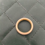 Bone ring beige like new