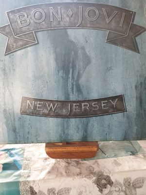 Bon Jovi New Jersey vinyl used, rock