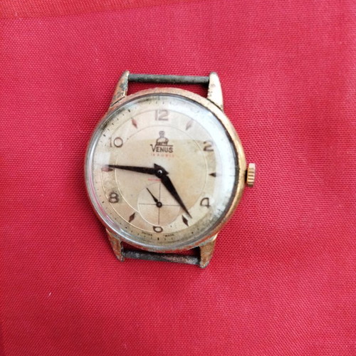 Vintage Venus 19 Rubis ρολόι μεταχειρισμένο, δεν είναι λειτουργικό