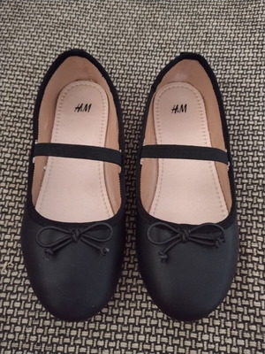 Μπαλαρίνες H&M, μαύρες, νούμερο 32