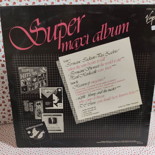 Super Maxi Album vinyl record used, electronic genre