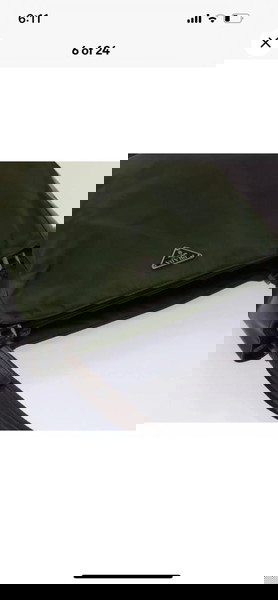Prada shoulder bag nylon khaki