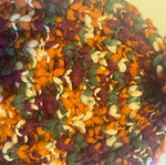 Hat almost unused multicolored one size