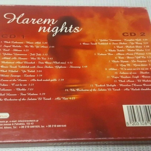 Harem Nights The Oriental Dance Collection 2X CD used